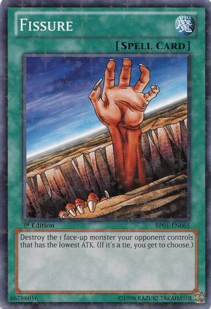 Fissure (Starfoil) (BP01-EN065) - Battle Pack: Epic Dawn Unlimited - Premium Yugioh Single from Konami - Just $0.38! Shop now at Game Crave Tournament Store