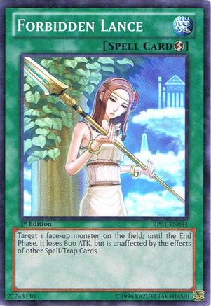 Forbidden Lance (Starfoil) (BP01-EN084) - Battle Pack: Epic Dawn 1st Edition - Premium Yugioh Single from Konami - Just $0.21! Shop now at Game Crave Tournament Store