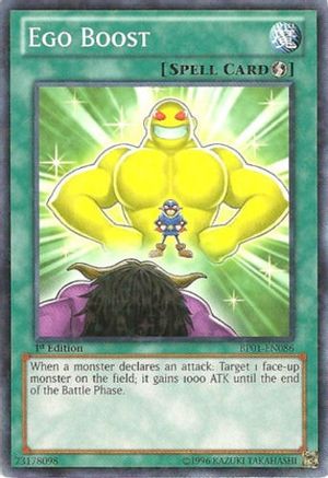 Ego Boost (Starfoil) (BP01-EN086) - Battle Pack: Epic Dawn 1st Edition - Premium Yugioh Single from Konami - Just $0.25! Shop now at Game Crave Tournament Store