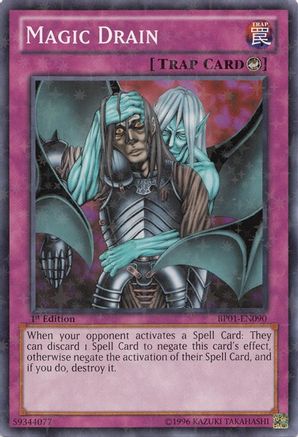 Magic Drain (Starfoil) (BP01-EN090) - Battle Pack: Epic Dawn Unlimited - Premium Yugioh Single from Konami - Just $0.20! Shop now at Game Crave Tournament Store