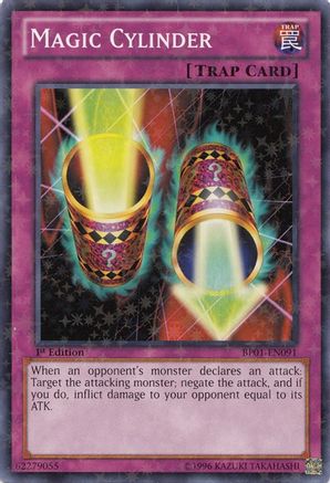 Magic Cylinder (Starfoil) (BP01-EN091) - Battle Pack: Epic Dawn 1st Edition - Premium Yugioh Single from Konami - Just $0.49! Shop now at Game Crave Tournament Store