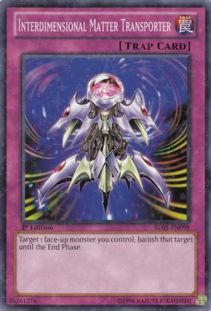 Interdimensional Matter Transporter (Starfoil) (BP01-EN098) - Battle Pack: Epic Dawn Unlimited - Premium Yugioh Single from Konami - Just $0.25! Shop now at Game Crave Tournament Store