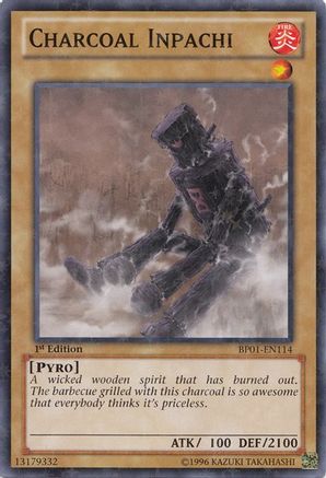 Charcoal Inpachi (Starfoil) (BP01-EN114) - Battle Pack: Epic Dawn 1st Edition - Premium Yugioh Single from Konami - Just $0.41! Shop now at Game Crave Tournament Store