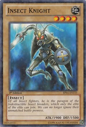 Insect Knight (Starfoil) (BP01-EN115) - Battle Pack: Epic Dawn 1st Edition - Premium Yugioh Single from Konami - Just $1.08! Shop now at Game Crave Tournament Store