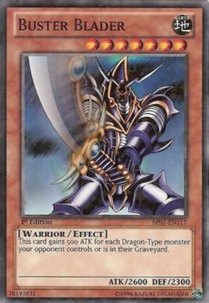 Buster Blader (Starfoil) (BP01-EN117) - Battle Pack: Epic Dawn 1st Edition - Premium Yugioh Single from Konami - Just $1.70! Shop now at Game Crave Tournament Store