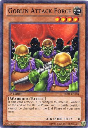 Goblin Attack Force (Starfoil) (BP01-EN118) - Battle Pack: Epic Dawn Unlimited - Premium Yugioh Single from Konami - Just $0.64! Shop now at Game Crave Tournament Store