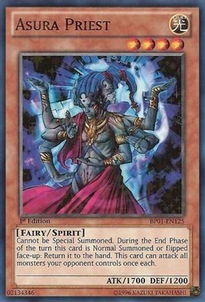 Asura Priest (Starfoil) (BP01-EN125) - Battle Pack: Epic Dawn 1st Edition - Premium Yugioh Single from Konami - Just $2.72! Shop now at Game Crave Tournament Store