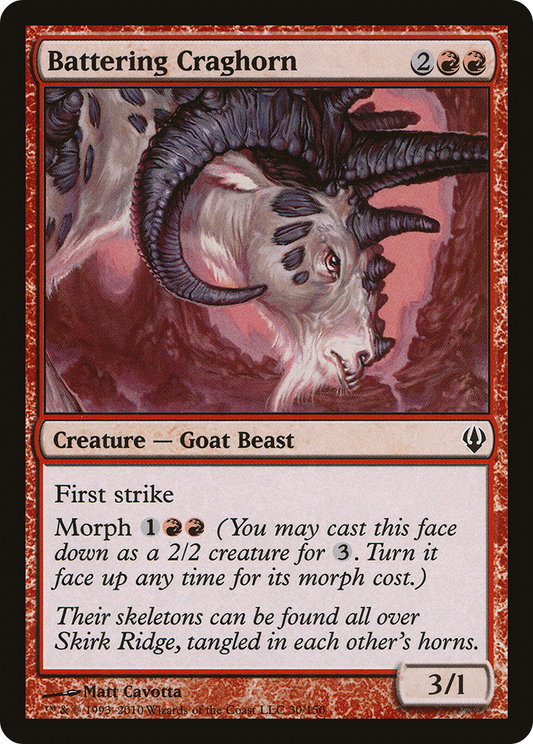 Battering Craghorn (ARC-030) - Archenemy - Premium MTG Single from Wizards of the Coast - Just $0.08! Shop now at Game Crave Tournament Store