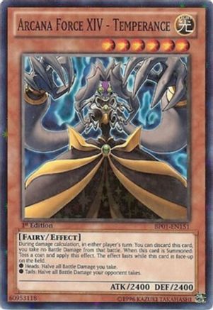Arcana Force XIV - Temperance (Starfoil) (BP01-EN151) - Battle Pack: Epic Dawn Unlimited - Premium Yugioh Single from Konami - Just $0.50! Shop now at Game Crave Tournament Store