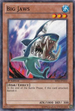 Big Jaws (Starfoil) (BP01-EN165) - Battle Pack: Epic Dawn 1st Edition - Premium Yugioh Single from Konami - Just $0.25! Shop now at Game Crave Tournament Store