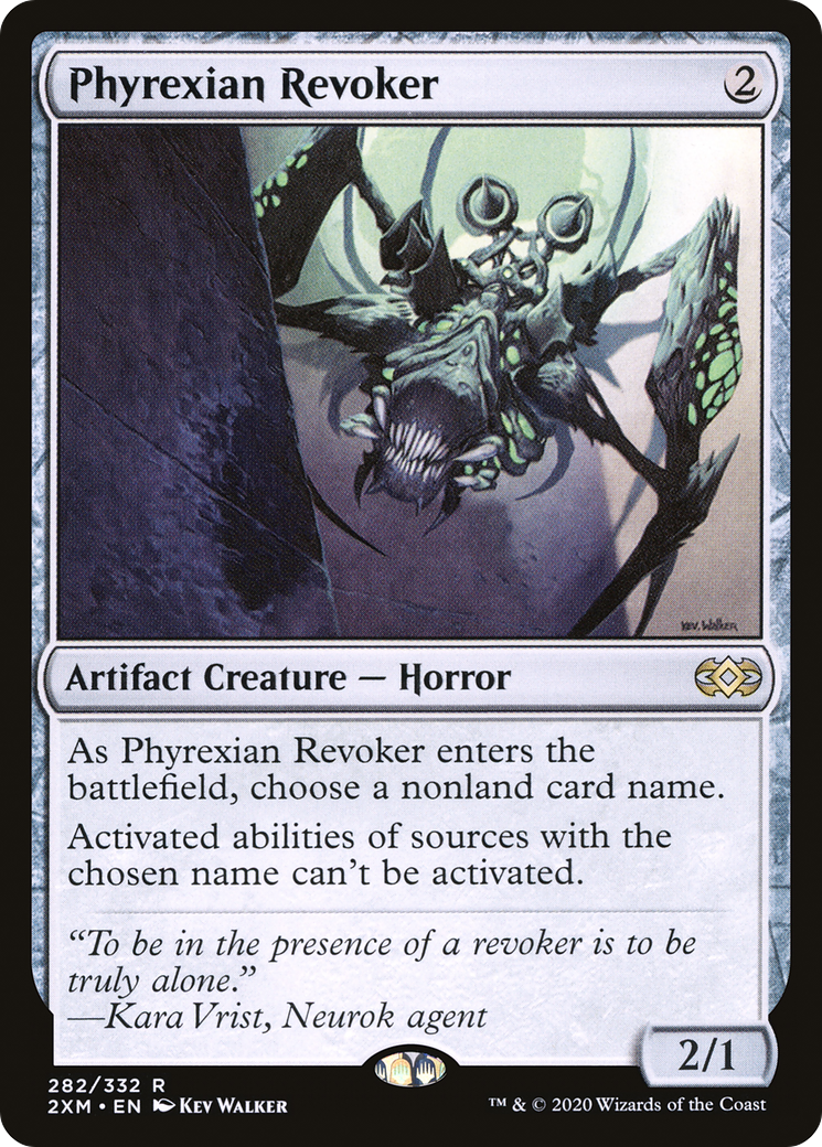 Phyrexian Revoker (2XM-282) - Double Masters Foil - Premium MTG Single from Wizards of the Coast - Just $0.14! Shop now at Game Crave Tournament Store