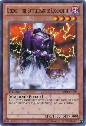Dekoichi the Battlechanted Locomotive (Starfoil) (BP01-EN189) - Battle Pack: Epic Dawn 1st Edition - Premium Yugioh Single from Konami - Just $1.02! Shop now at Game Crave Tournament Store
