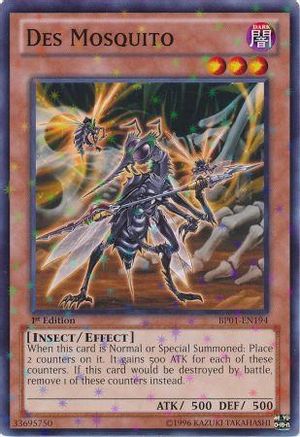 Des Mosquito (Starfoil) (BP01-EN194) - Battle Pack: Epic Dawn Unlimited - Premium Yugioh Single from Konami - Just $0.25! Shop now at Game Crave Tournament Store