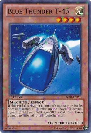 Blue Thunder T-45 (Starfoil) (BP01-EN198) - Battle Pack: Epic Dawn 1st Edition - Premium Yugioh Single from Konami - Just $0.26! Shop now at Game Crave Tournament Store