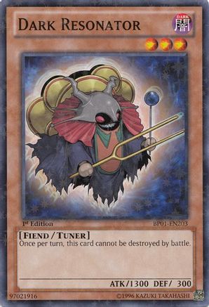 Dark Resonator (Starfoil) (BP01-EN203) - Battle Pack: Epic Dawn 1st Edition - Premium Yugioh Single from Konami - Just $0.55! Shop now at Game Crave Tournament Store