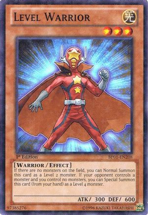 Level Warrior (Starfoil) (BP01-EN208) - Battle Pack: Epic Dawn 1st Edition - Premium Yugioh Single from Konami - Just $0.25! Shop now at Game Crave Tournament Store