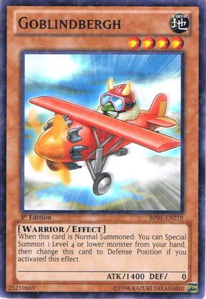 Goblindbergh (Starfoil) (BP01-EN219) - Battle Pack: Epic Dawn Unlimited - Premium Yugioh Single from Konami - Just $1.15! Shop now at Game Crave Tournament Store