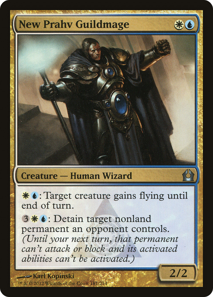 New Prahv Guildmage (RTR-181) - Return to Ravnica Foil - Premium MTG Single from Wizards of the Coast - Just $0.11! Shop now at Game Crave Tournament Store