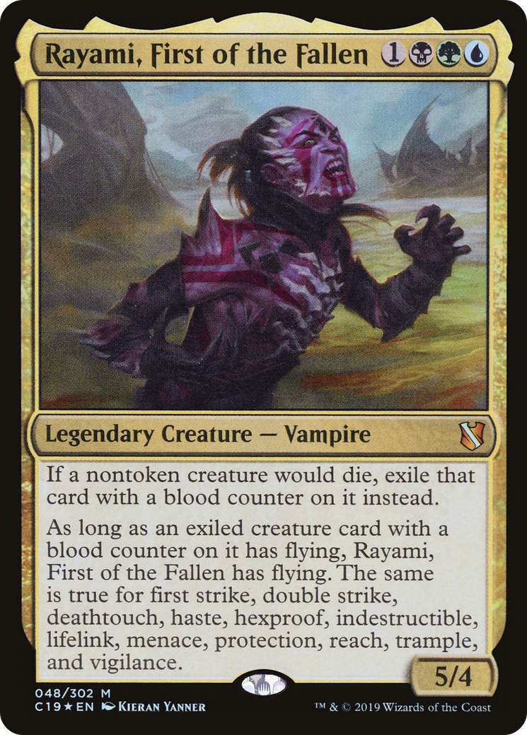 Rayami, First of the Fallen (C19-048) - Commander 2019 Foil - Premium MTG Single from Wizards of the Coast - Just $0.08! Shop now at Game Crave Tournament Store