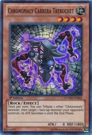 Chronomaly Cabrera Trebuchet (NUMH-EN002) - Number Hunters Unlimited - Premium Yugioh Single from Konami - Just $0.25! Shop now at Game Crave Tournament Store
