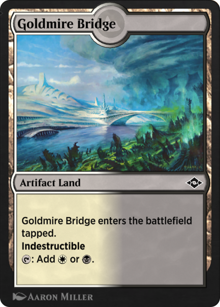 Goldmire Bridge (HA6-013) - Historic Anthology 6 - Premium MTG Single from Wizards of the Coast - Just $0! Shop now at Game Crave Tournament Store