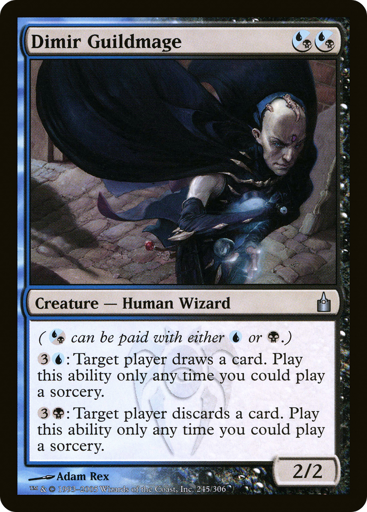 Dimir Guildmage (RAV-245) - Ravnica: City of Guilds - Premium MTG Single from Wizards of the Coast - Just $0.25! Shop now at Game Crave Tournament Store