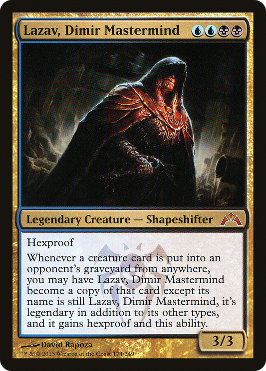 Lazav, Dimir Mastermind (GTC-174) - Gatecrash - Premium MTG Single from Wizards of the Coast - Just $0.18! Shop now at Game Crave Tournament Store