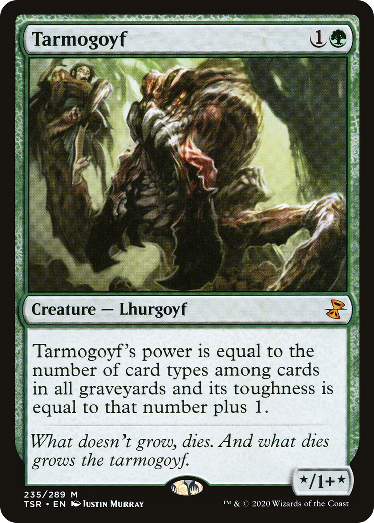 Tarmogoyf (TSR-235) - Time Spiral Remastered - Premium MTG Single from Wizards of the Coast - Just $1.69! Shop now at Game Crave Tournament Store