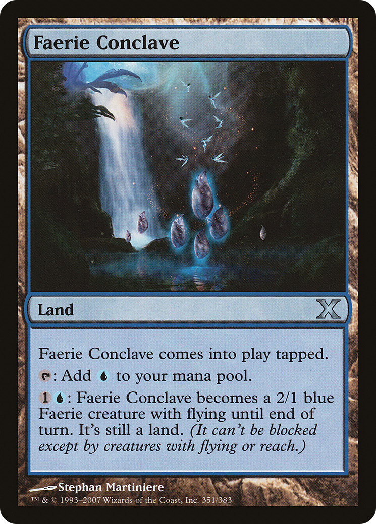 Faerie Conclave (10E-351) - Tenth Edition - Premium MTG Single from Wizards of the Coast - Just $0.16! Shop now at Game Crave Tournament Store