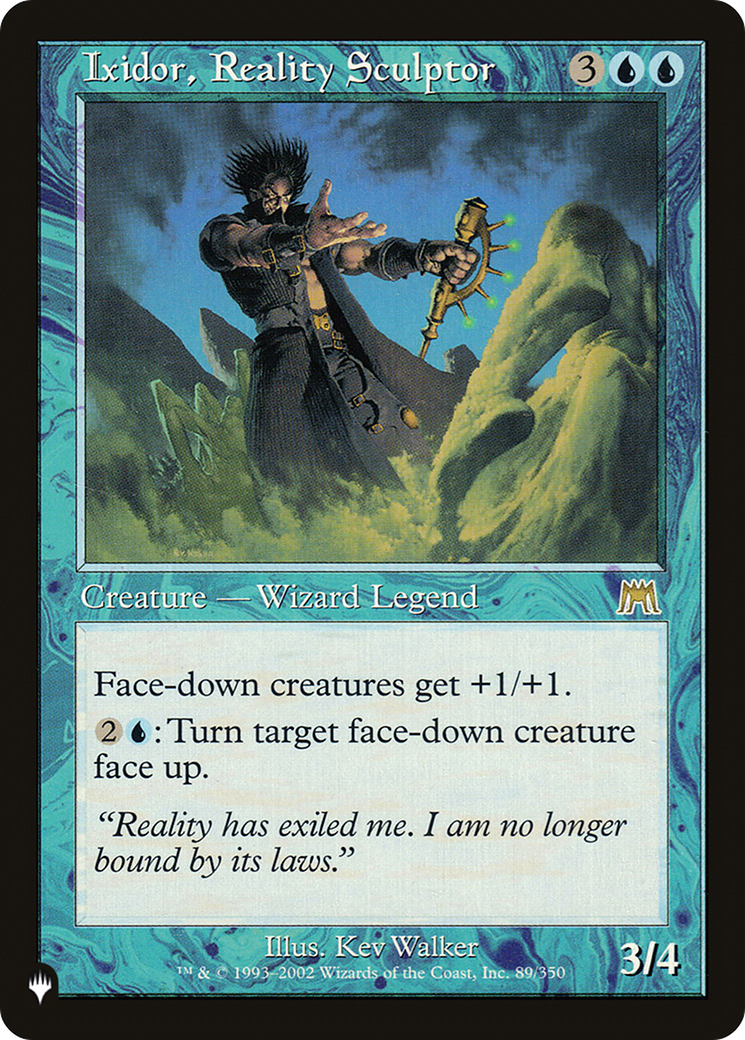 Ixidor, Reality Sculptor (PLIST-060) - The List - Premium MTG Single from Wizards of the Coast - Just $0.57! Shop now at Game Crave Tournament Store