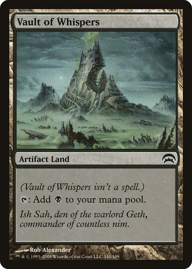 Vault of Whispers (HOP-141) - Planechase - Premium MTG Single from Wizards of the Coast - Just $0.65! Shop now at Game Crave Tournament Store