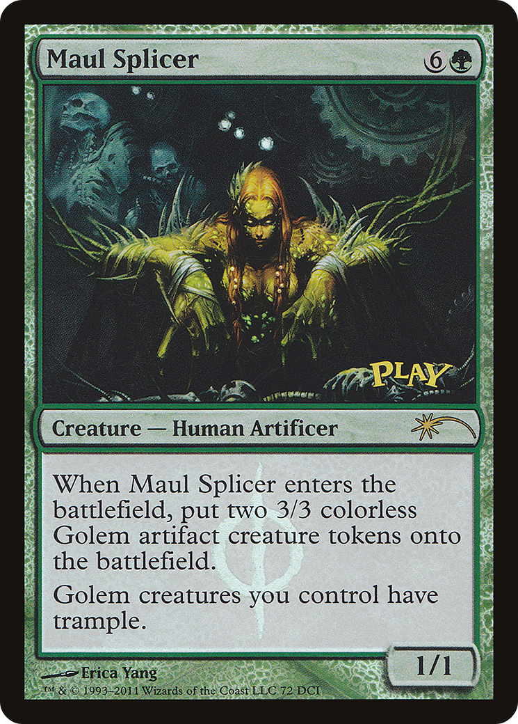 Maul Splicer (PDCI-072) - DCI Promos Foil - Premium MTG Single from Wizards of the Coast - Just $0.65! Shop now at Game Crave Tournament Store