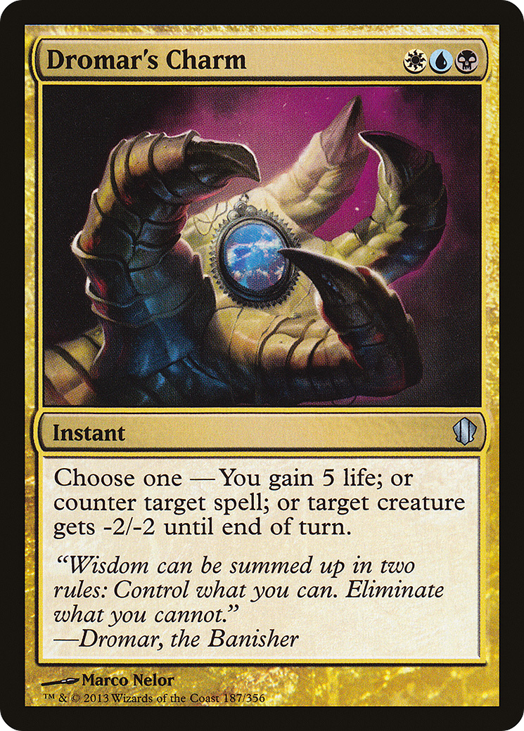 Dromar's Charm (C13-187) - Commander 2013 - Premium MTG Single from Wizards of the Coast - Just $0.31! Shop now at Game Crave Tournament Store