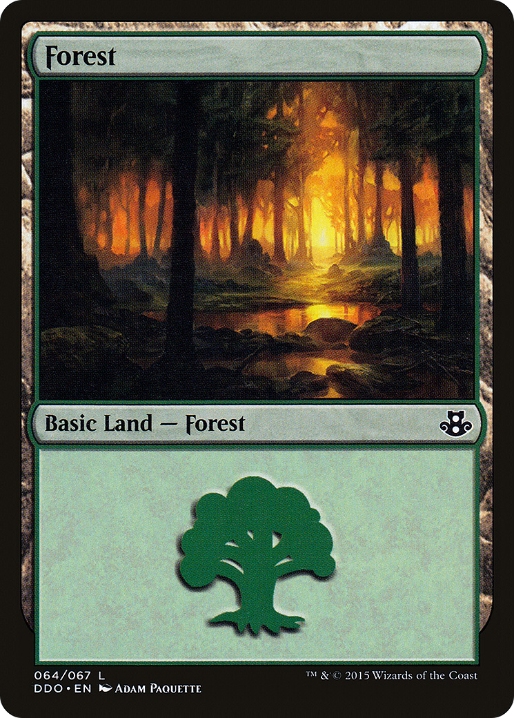 Forest (DDO-064) - Duel Decks: Elspeth vs. Kiora - Premium MTG Single from Wizards of the Coast - Just $0.25! Shop now at Game Crave Tournament Store