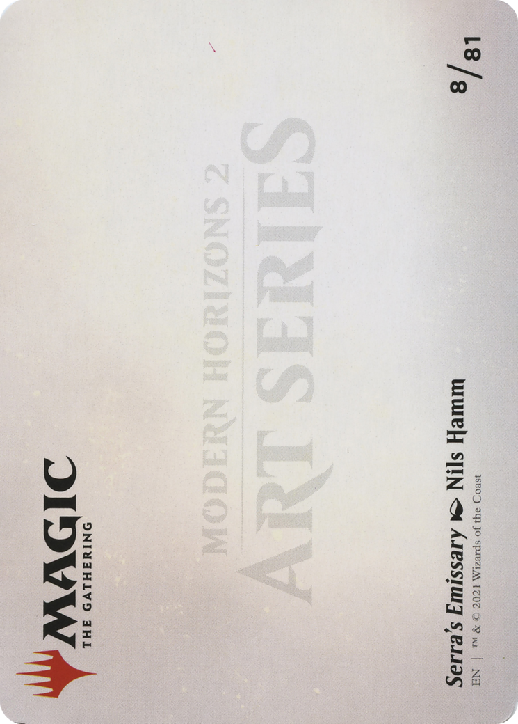 Serra's Emissary // Serra's Emissary (AMH2-008) - Modern Horizons 2 Art Series (Borderless) Foil - Premium MTG Single from Wizards of the Coast - Just $0! Shop now at Game Crave Tournament Store