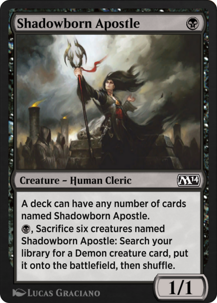 Shadowborn Apostle (EA1-006) - Explorer Anthology 1 - Premium MTG Single from Wizards of the Coast - Just $0! Shop now at Game Crave Tournament Store
