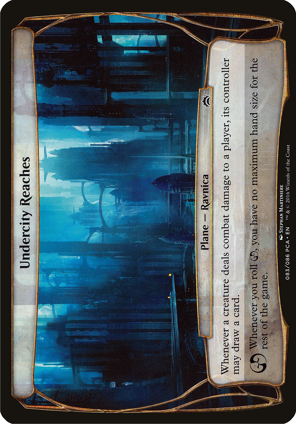 Undercity Reaches (OPCA-083) - Planechase Anthology Planes - Premium MTG Single from Wizards of the Coast - Just $0.40! Shop now at Game Crave Tournament Store