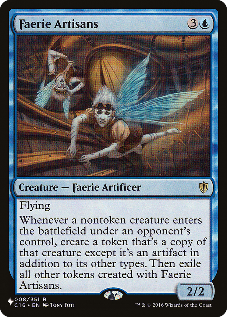 Faerie Artisans (PLIST-1249) - The List - Premium MTG Single from Wizards of the Coast - Just $0.18! Shop now at Game Crave Tournament Store