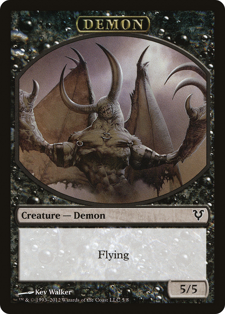 Demon (TAVR-005) - Avacyn Restored Tokens - Premium MTG Single from Wizards of the Coast - Just $0.08! Shop now at Game Crave Tournament Store
