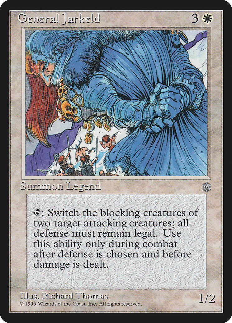 General Jarkeld (ICE-027) - Ice Age - Premium MTG Single from Wizards of the Coast - Just $0.62! Shop now at Game Crave Tournament Store