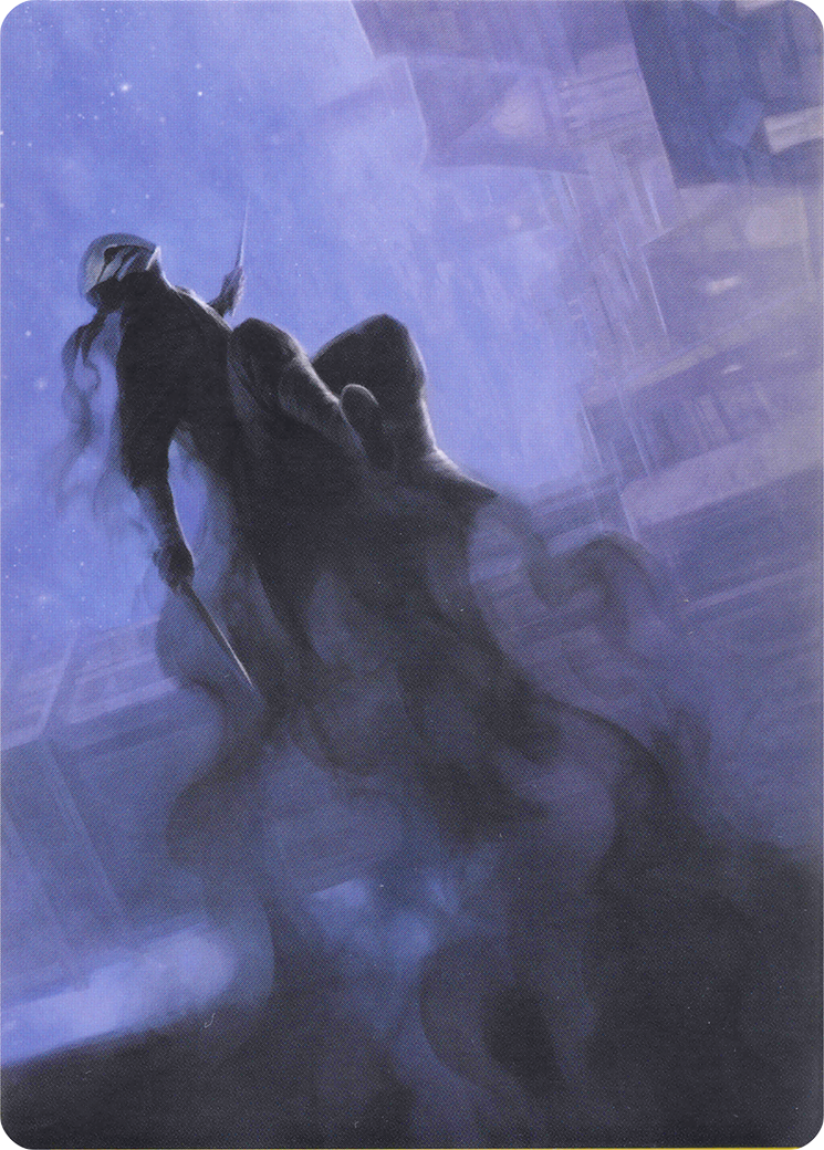 Smoke Shroud // Smoke Shroud (AMH1-019) - Modern Horizons Art Series (Borderless) - Premium MTG Single from Wizards of the Coast - Just $0! Shop now at Game Crave Tournament Store