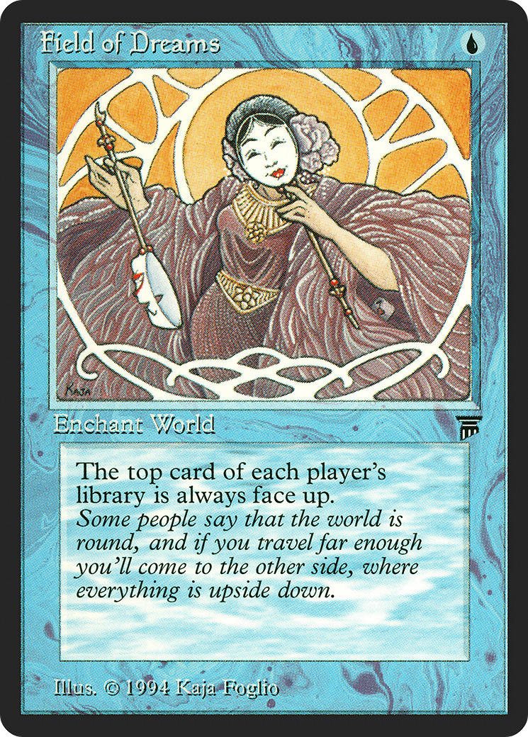 Field of Dreams (LEG-055) - Legends - Premium MTG Single from Wizards of the Coast - Just $34.87! Shop now at Game Crave Tournament Store