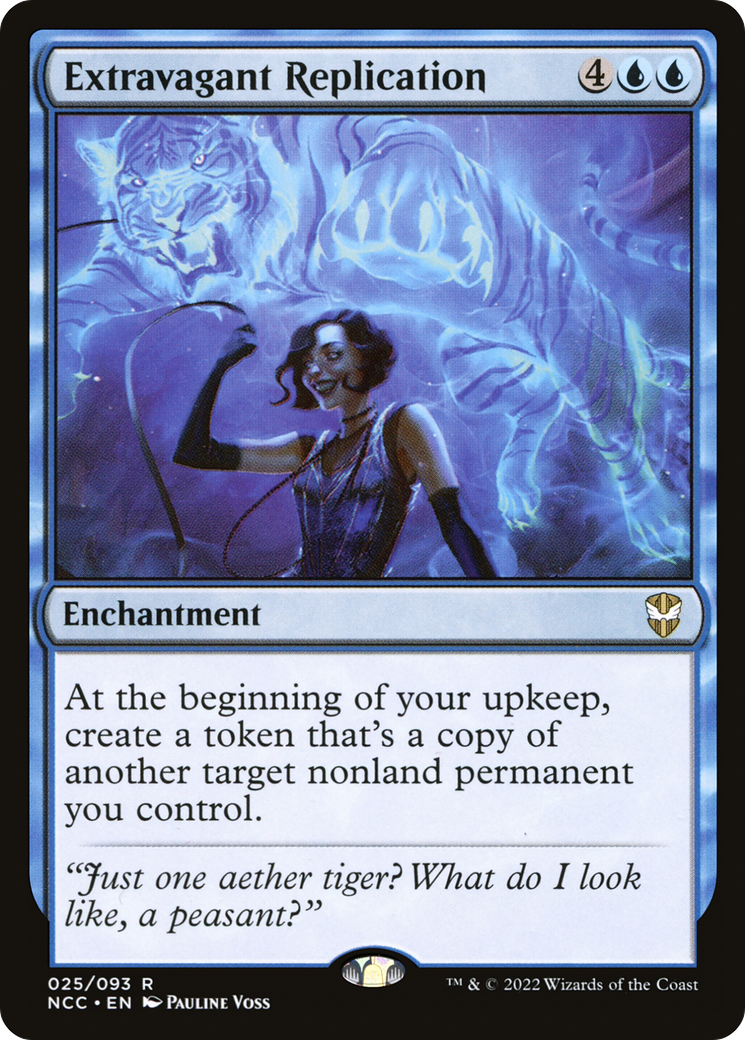 Extravagant Replication (NCC-025) - New Capenna Commander - Premium MTG Single from Wizards of the Coast - Just $0.14! Shop now at Game Crave Tournament Store