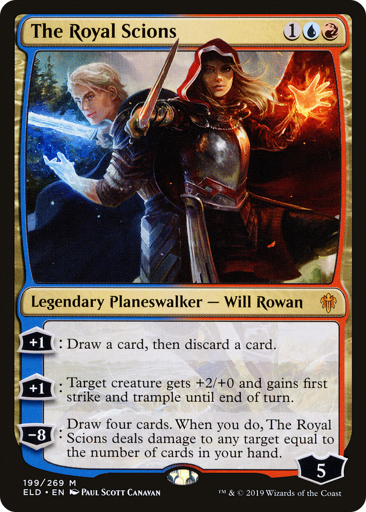 The Royal Scions (ELD-199) - Throne of Eldraine Foil - Premium MTG Single from Wizards of the Coast - Just $0.52! Shop now at Game Crave Tournament Store