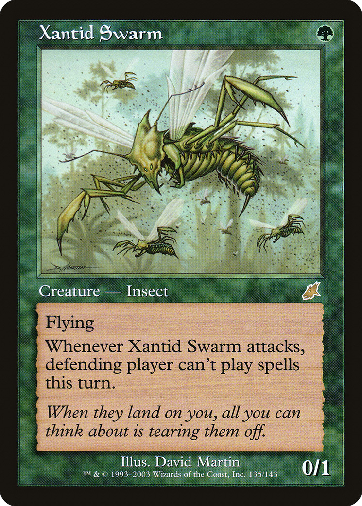 Xantid Swarm (SCG-135) - Scourge - Premium MTG Single from Wizards of the Coast - Just $1.69! Shop now at Game Crave Tournament Store