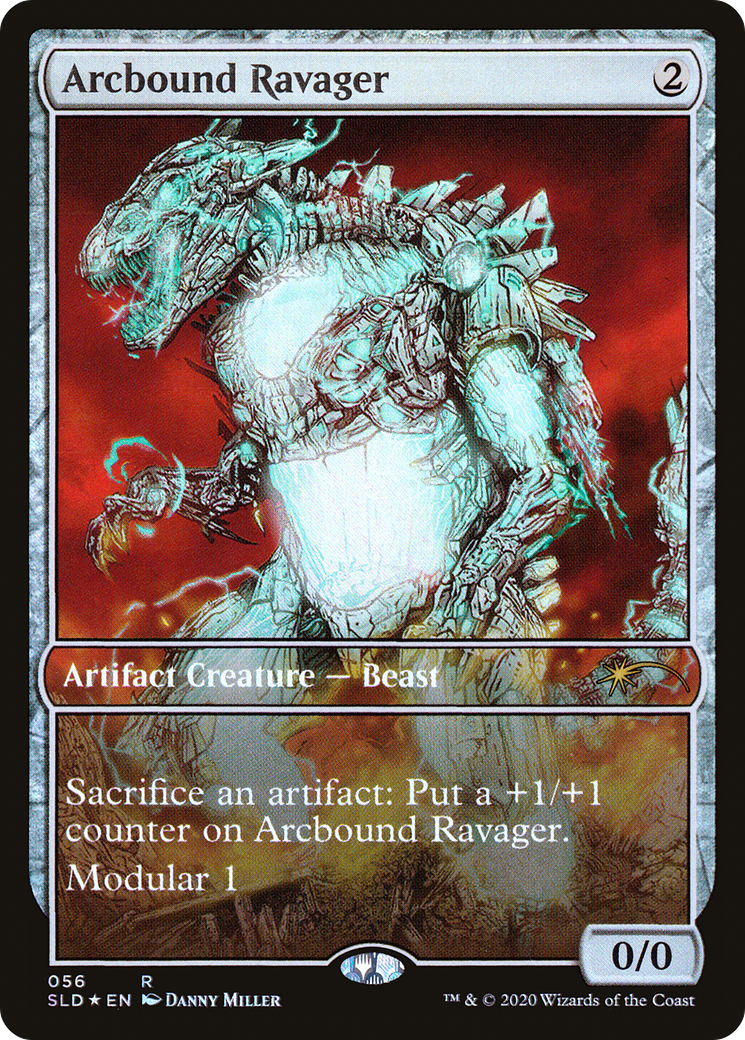 Arcbound Ravager (SLD-056) - Secret Lair Drop Foil - Premium MTG Single from Wizards of the Coast - Just $7.51! Shop now at Game Crave Tournament Store