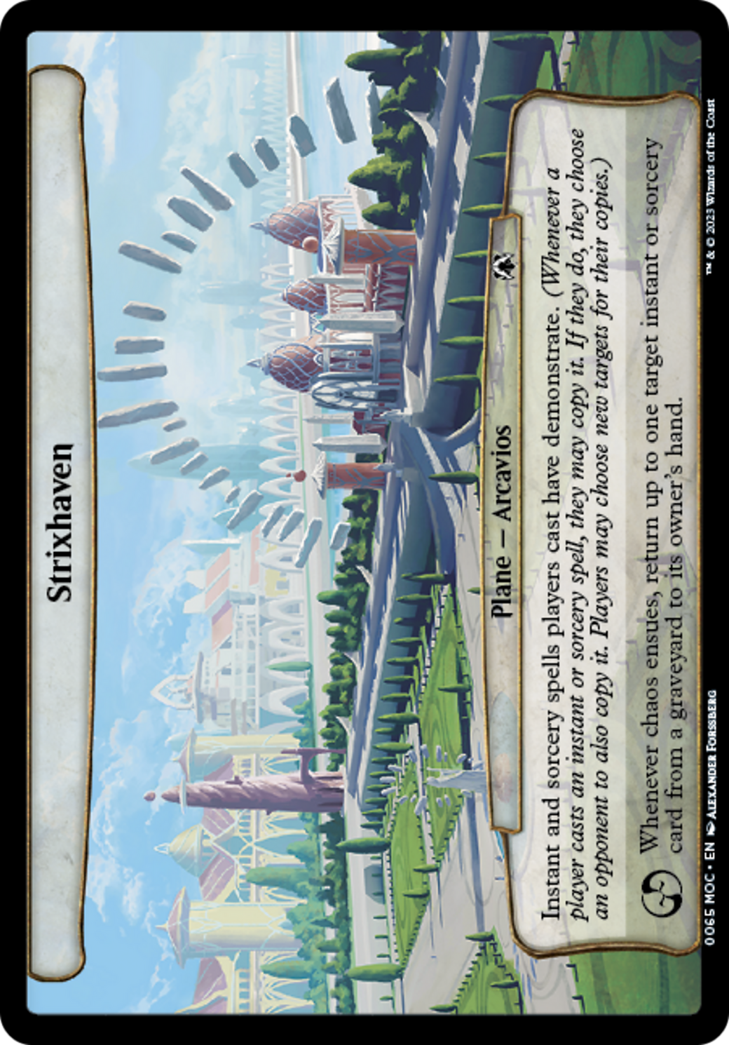 Strixhaven (MOC-065) - March of the Machine Commander - Premium MTG Single from Wizards of the Coast - Just $0.45! Shop now at Game Crave Tournament Store
