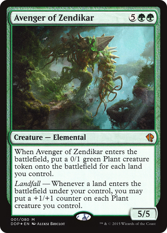 Avenger of Zendikar (DDP-001) - Duel Decks: Zendikar vs. Eldrazi Foil - Premium MTG Single from Wizards of the Coast - Just $2.49! Shop now at Game Crave Tournament Store