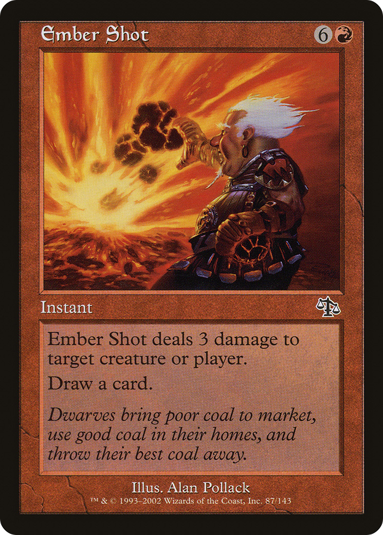 Ember Shot (JUD-087) - Judgment Foil - Premium MTG Single from Wizards of the Coast - Just $0.34! Shop now at Game Crave Tournament Store
