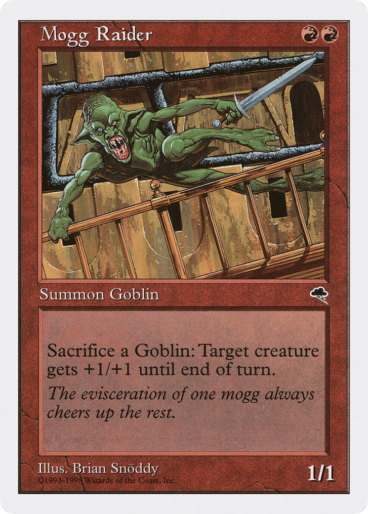 Mogg Raider (ATH-046) - Anthologies - Premium MTG Single from Wizards of the Coast - Just $0.08! Shop now at Game Crave Tournament Store